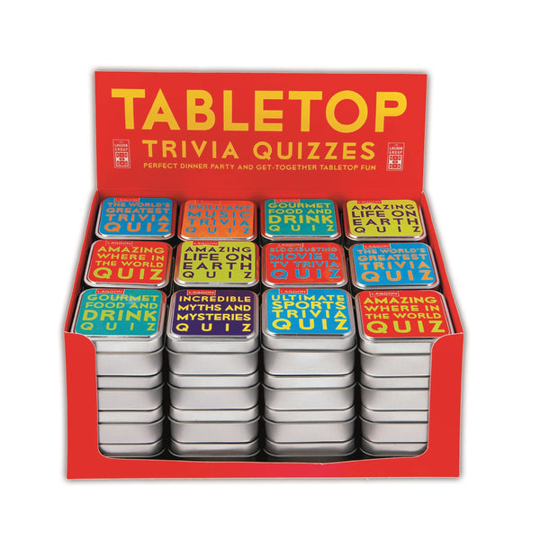Tabletop Trivia Quizzes