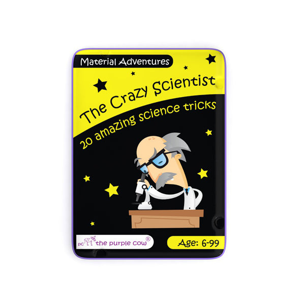 Crazy Scientist Activity Cards CDU 2
