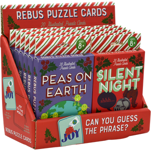 Christmas Puzzle Card 12pc CDU