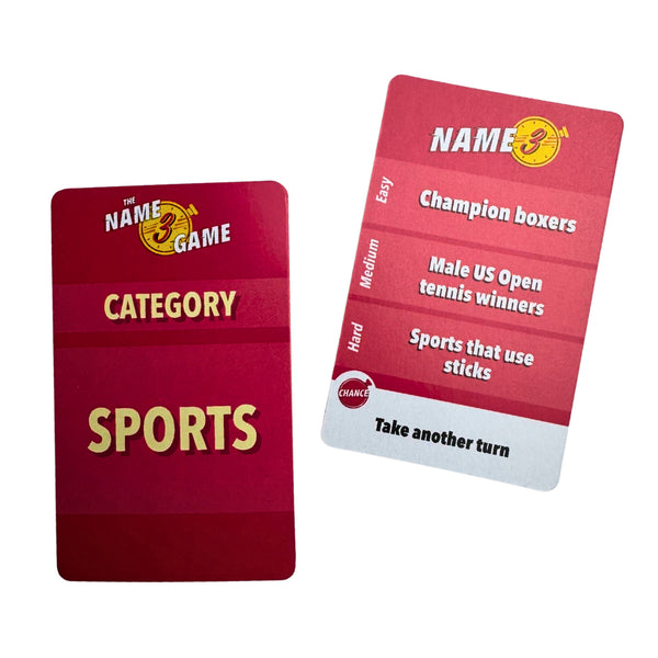 Name 3 Game
