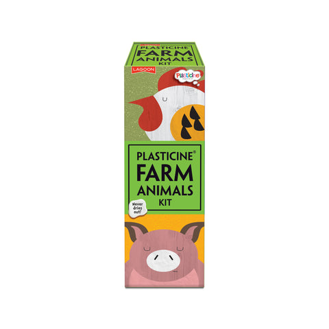 Plasticine Farm Animal Modelling Kit