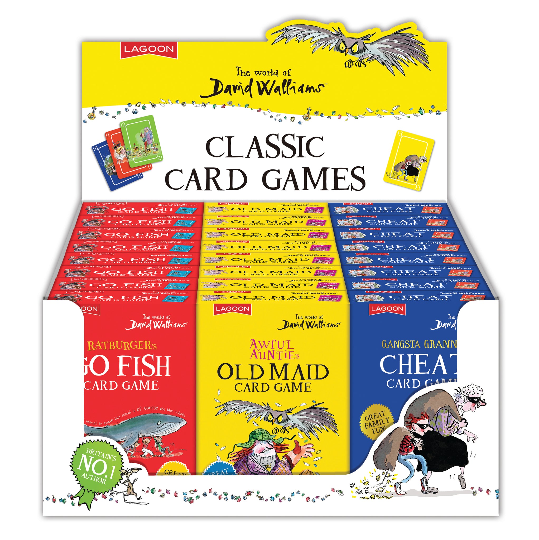 David Walliams Classic Card Games