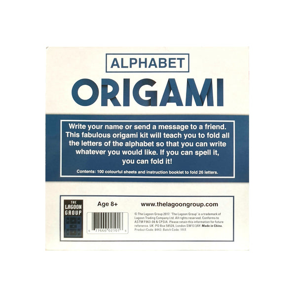 Alphabet Origami