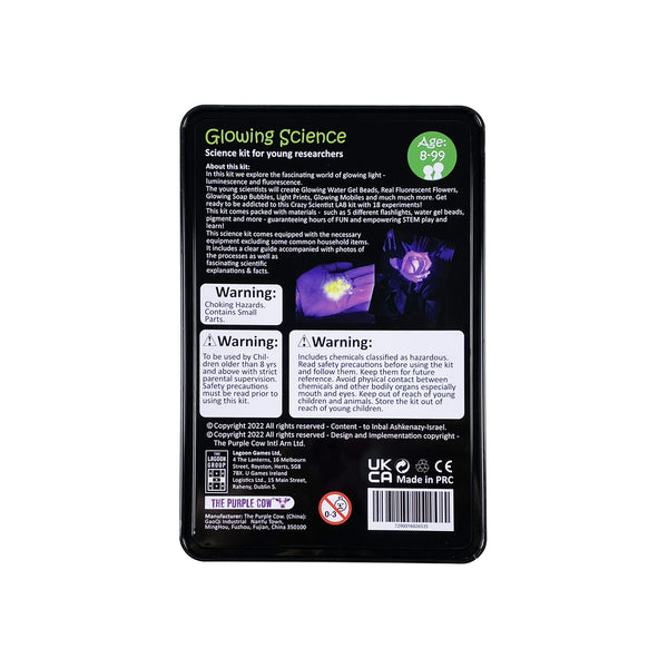 Crazy Scientist LAB Glowing Science