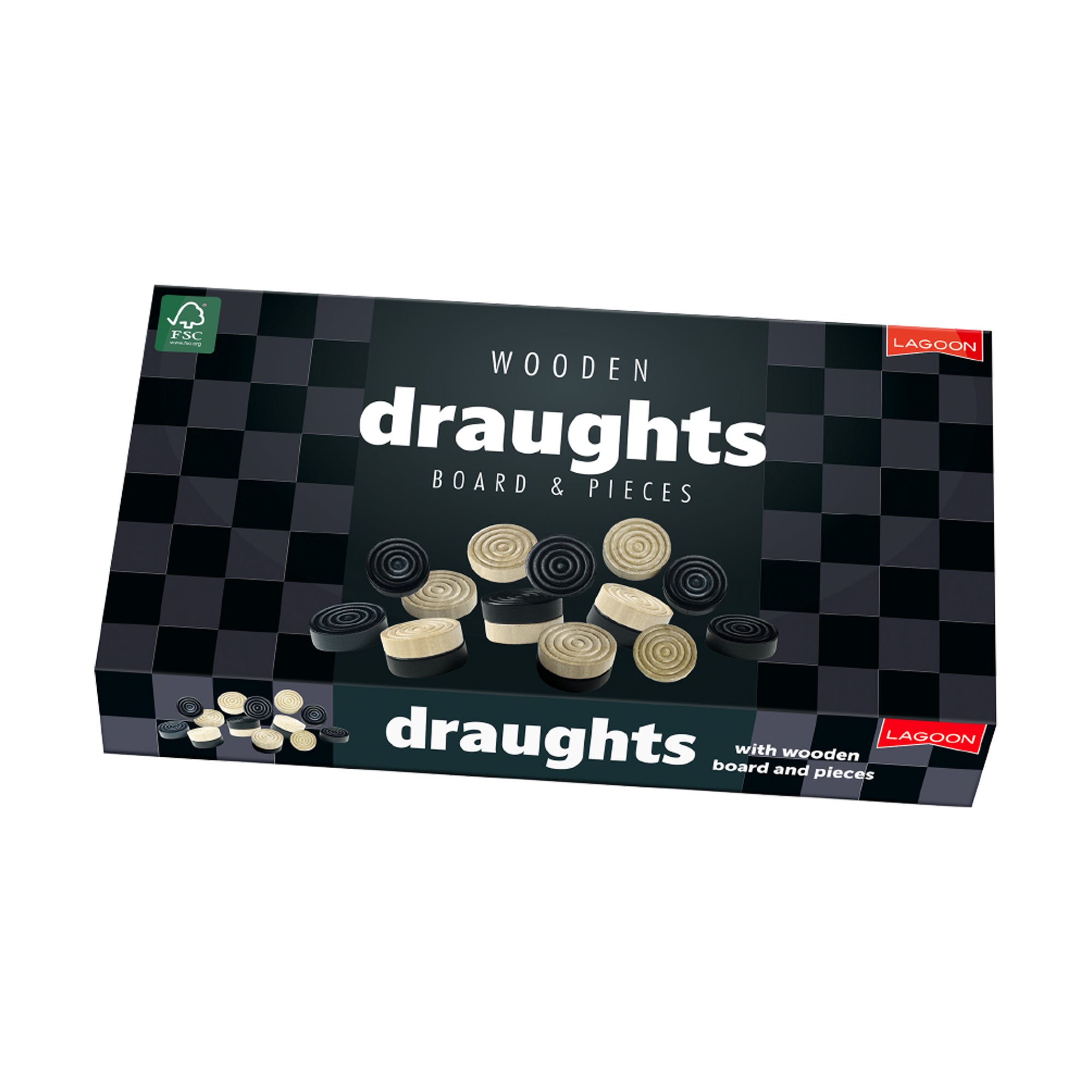 Wooden Draughts