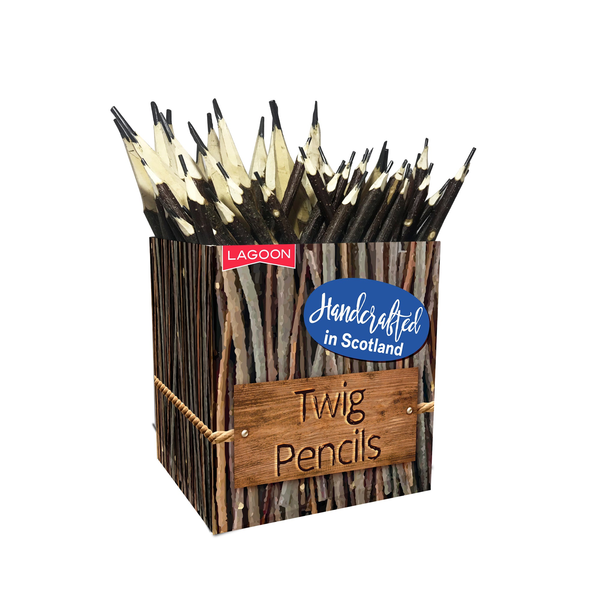Flights of Fancy Twig Pencils Display